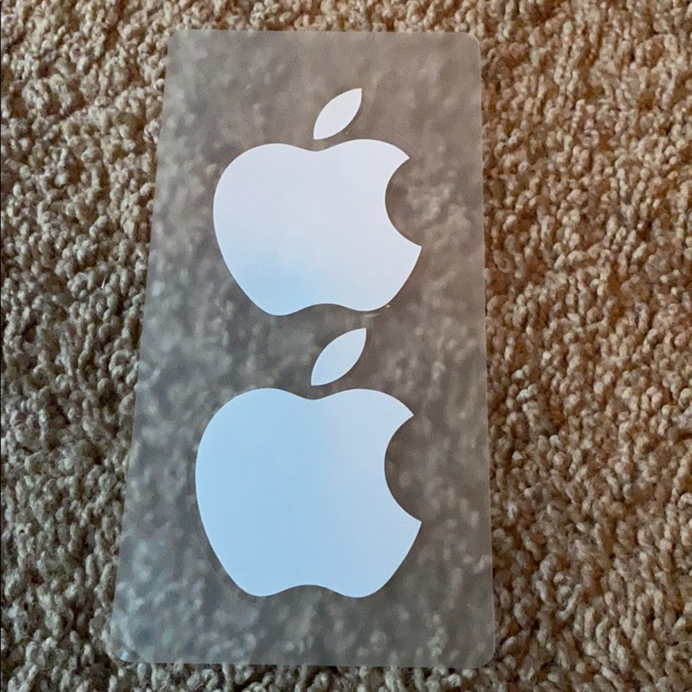 Apple stickers